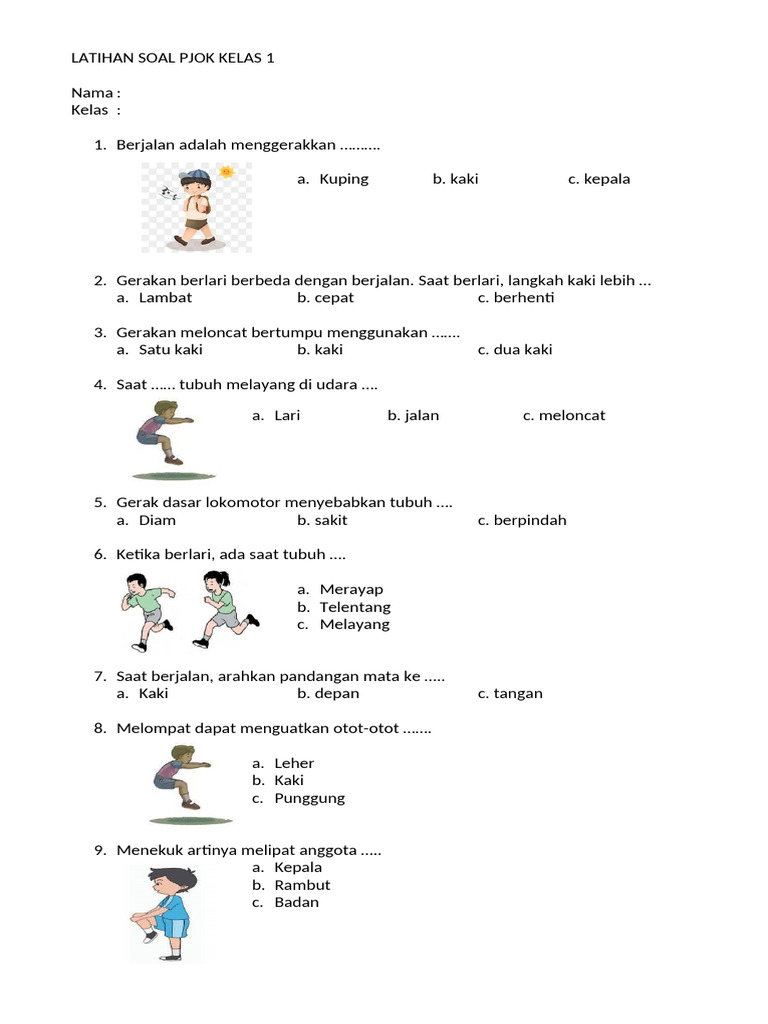 5 Cara Mengejutkan Jawab Soal Soal PJOK Kelas 7 Semester 1 Kurikulum Merdeka