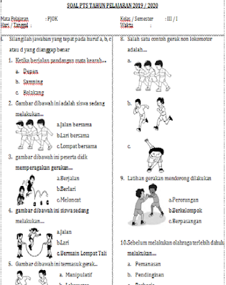 5 Rahasia Contoh Soal PJOK Kelas 3 di Ujian Paket C 2026, Ternyata Mudah