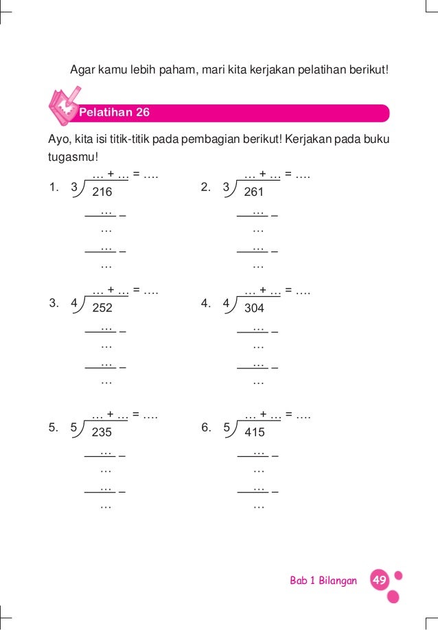 5 Soal Bagi Kurung Kelas 3 yang Sering Membingungkan, Pelajari Sekarang!