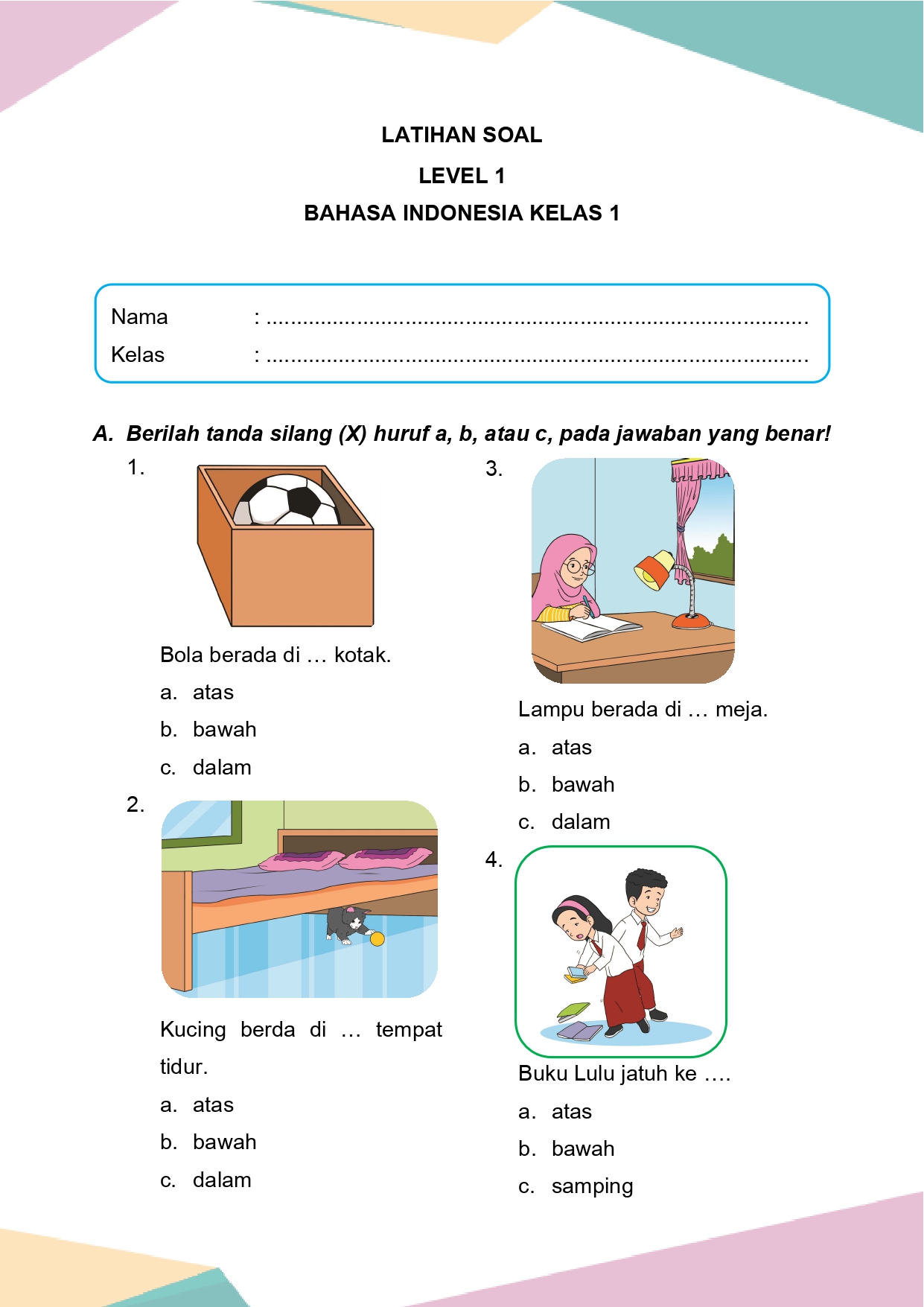 7 Cara Cerdas Memakai Soal Bahasa Indonesia Kelas 1 PDF untuk Anak Agar Makin Pintar di Tahun 2026