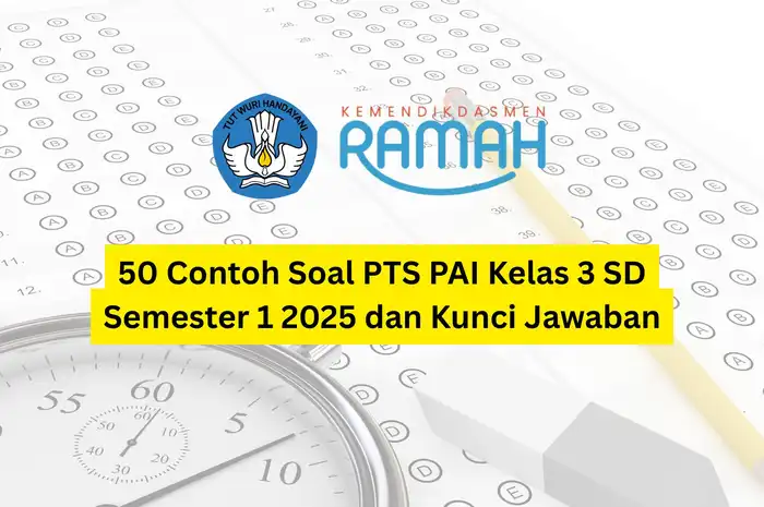 7 Contoh Soal Harian PAI Kelas 3 SD Semester 1 KTSP yang Wajib Dikuasai Siswa 7 Contoh Soal Harian PAI Kelas 3 SD Semester 1 KTSP yang Wajib Dikuasai Siswa