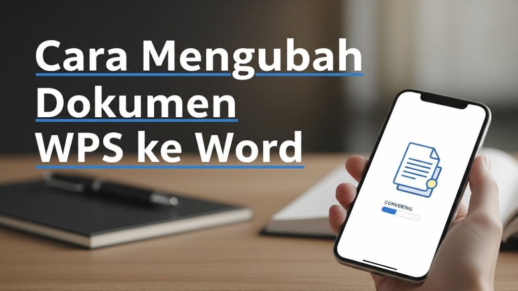 Akhirnya Terungkap 7 Cara Merubah WPS ke Word Paling Cepat dan Anti Gagal di 2026