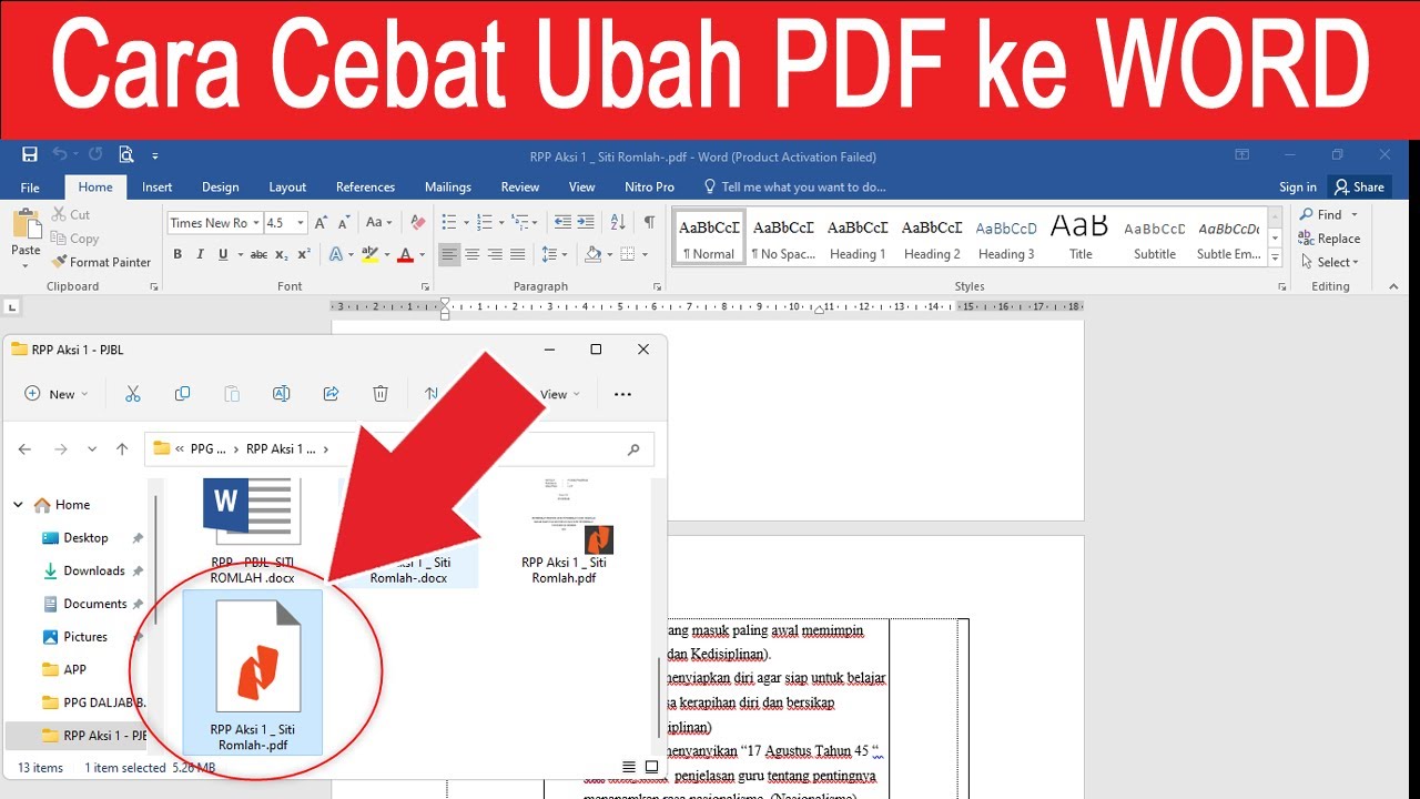 Cara Mengubah File Corel Berubah Jadi Words dengan Mudah Tanpa Ribet, Ternyata Begini Caranya