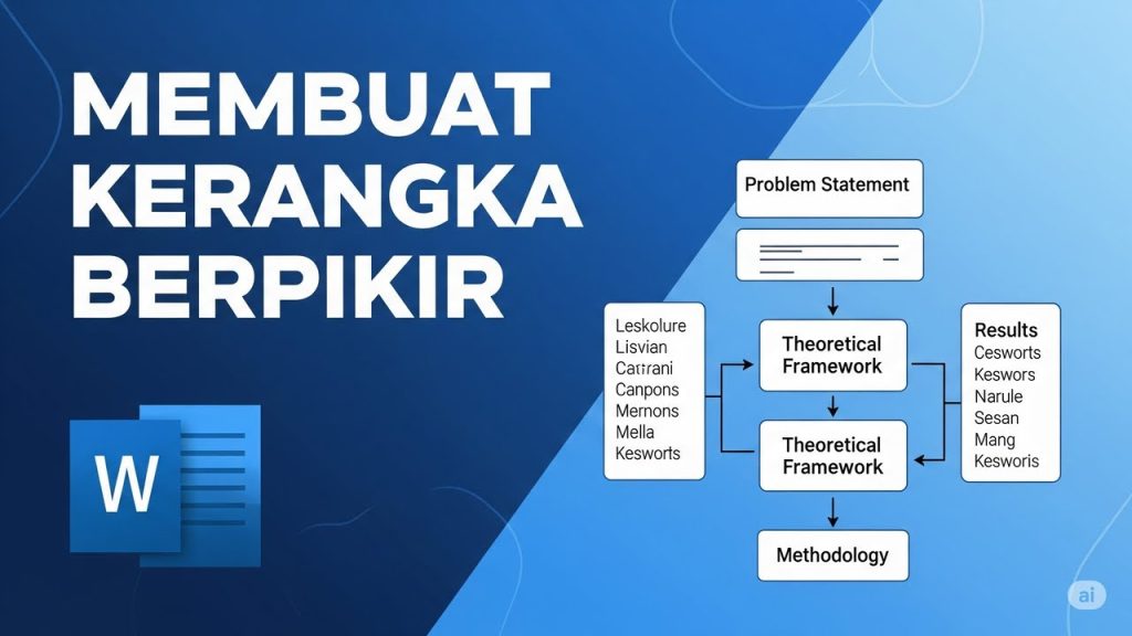 Rahasia 7 Langkah Anti Ribet Cara Membuat Kerangka Teori di Word Terbaru 2026