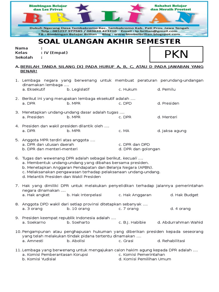 Terbukti! 7 Tips Menghadapi Soal UAS PKN Kelas 4 Semester 2 Kurikulum Merdeka