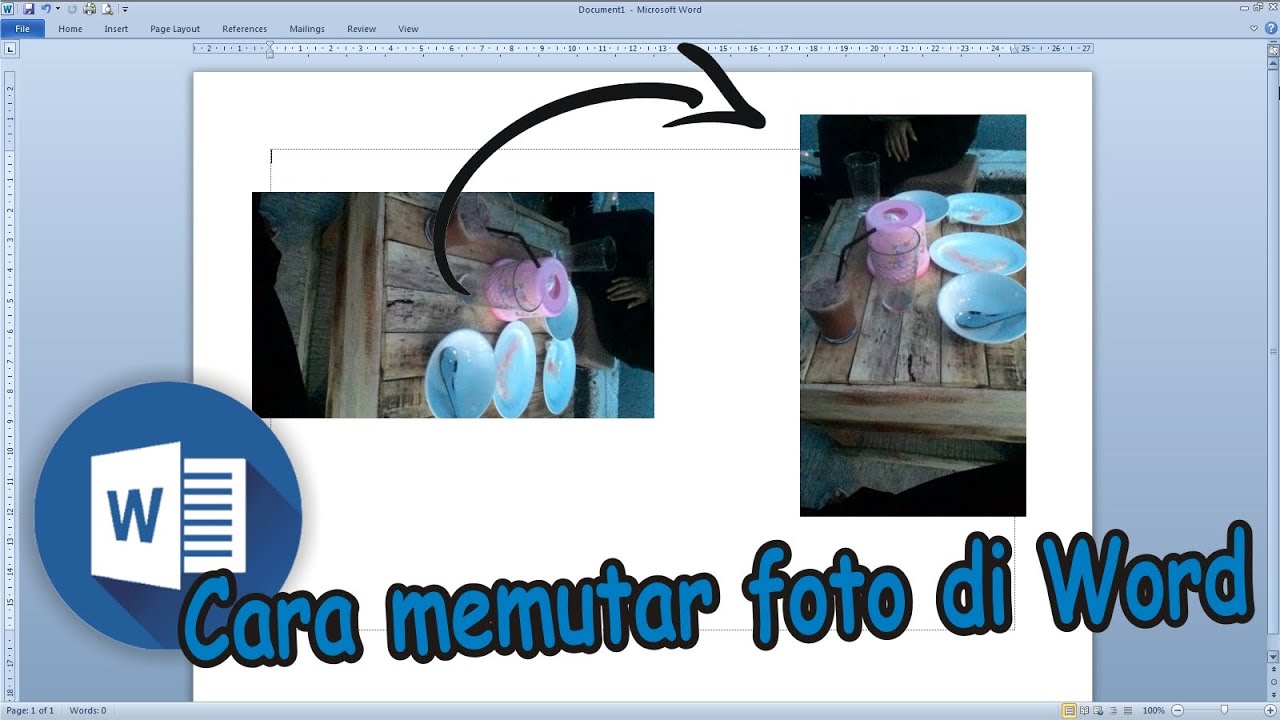 Ternyata Begini Cara Memutar Gambar di Word yang Selama Ini Jarang Diketahui Banyak Orang, Simak 7 Langkah Mudahnya