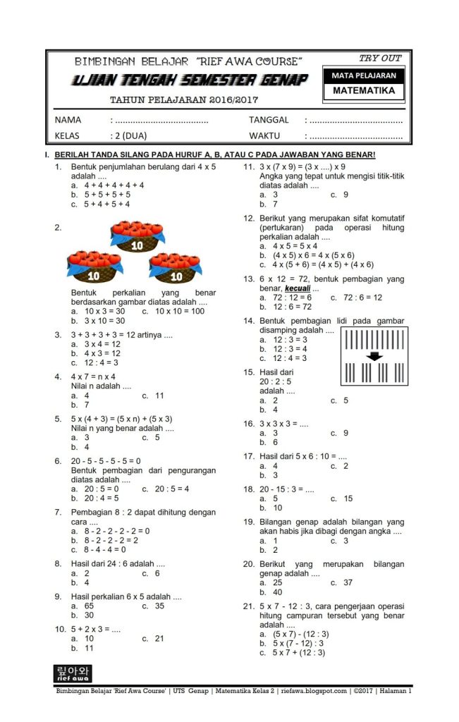 Ternyata Hanapi Bani Bocorkan Contoh Soal Tema 5 Kelas 3 SD Semester 2 yang Sering Keluar