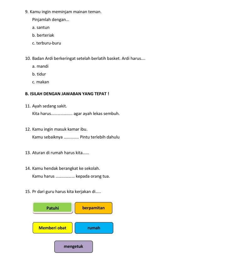 Ternyata Ini 5 Soal Paling Sering Muncul di Bank Soal Ulangan Kelas 1SMK Bab 1 yang Wajib Kamu Kuasai