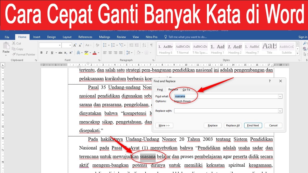 Ternyata Ini Cara Edit Mengubah Kata di Word 2010 Secara Otomatis yang Jarang Diketahui