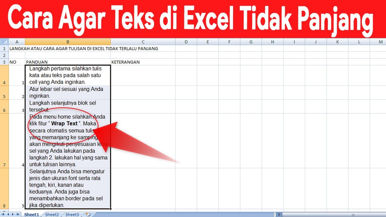 Cara Menulis Di Excel Agar Bisa Kebawah Youtube - Free Word Template
