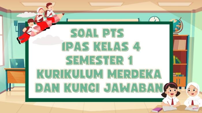 Wajib Tahu Soal PTS Kelas 4 Semester 1 dan Kunci Jawaban Pendidikan Pancasila 2026