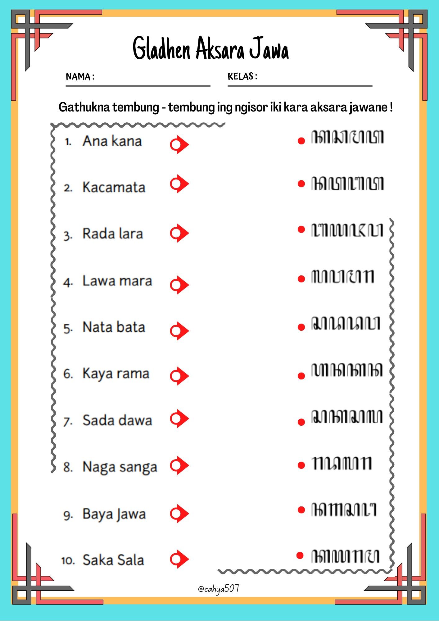 Soal Aksara Jawa Kelas Soal Menggunakan Aksara Jawa My XXX Hot Girl