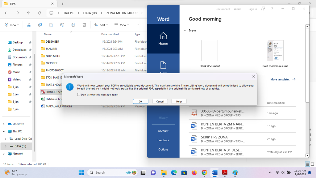 5 Alasan Kenapa File PDF di Convert ke Word Tapi Berubah dan Solusi Jitu Agar Hasilnya Rapi